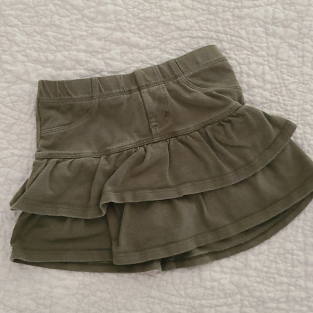 Green Toddler Girls Skirt